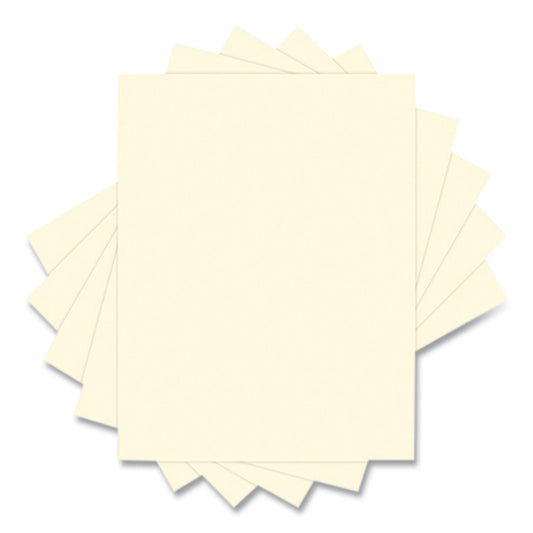 Lettermark 30% Recycled Colored Paper, 20 lb Bond Weight, 8.5 x 11, Ivory, 500/Ream (94308)