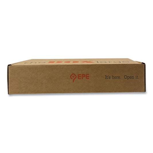 Epe Laptop Shipping Box, One-Piece Foldover (OPF), Large, 17.25" x 11.68" x 3.75", Brown Kraft (LTCS00401)