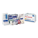 First Aid Only ANSI 2021 First Aid Kit for 10 People, 76 Pieces, Metal Case (91323)