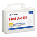 First Aid Only ANSI 2021 First Aid Kit for 25 People, 94 Pieces, Plastic Case (91324)