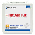 First Aid Only ANSI 2021 Type III First Aid Kit for 50 People, 184 Pieces, Metal Case (91328)