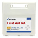 First Aid Only ANSI 2021 First Aid Kit for 50 People, 184 Pieces, Plastic Case (91329)