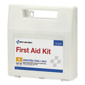 First Aid Only ANSI 2021 First Aid Kit for 50 People, 184 Pieces, Plastic Case (91329)