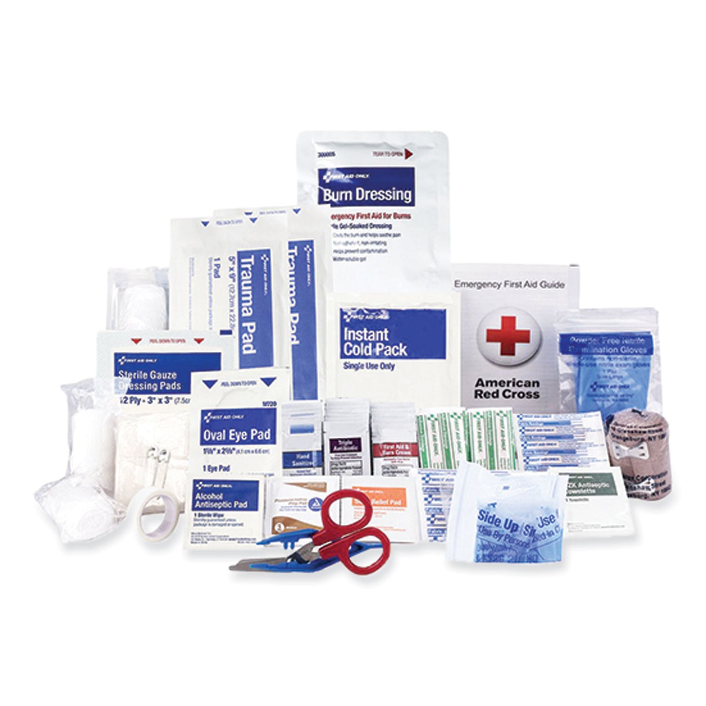 First Aid Only 50 Person ANSI A Refill Kit, ANSI 2021 Compliant, 184 Pieces (91360)