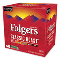 Folgers Gourmet Selections Classic Roast Coffee K-Cups, 48/Box (5000363378)