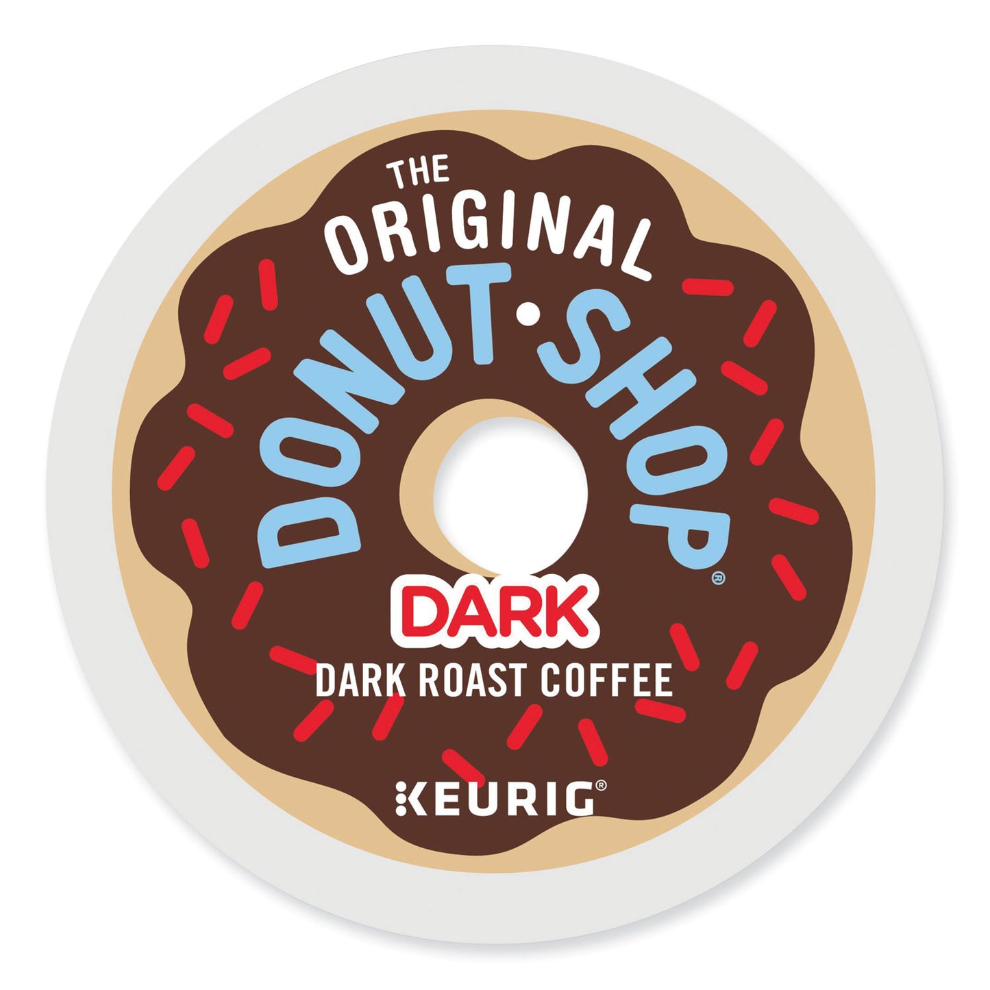 The Original Donut Shop DARK K-Cups, Regular Extra Bold, 48/Box (5000355634)