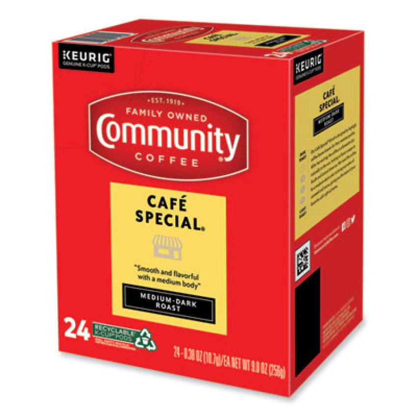 Community Coffee Cafe Special K-Cup, 24/Box (5000374325)