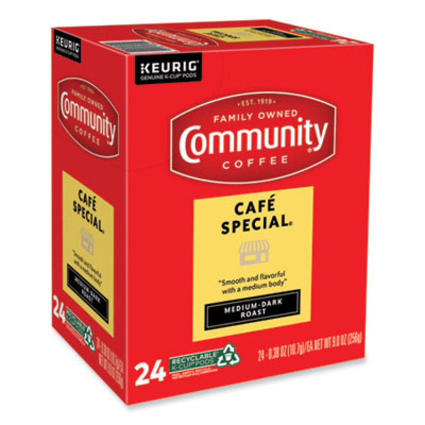 Community Coffee Cafe Special K-Cup, 24/Box (5000374325)