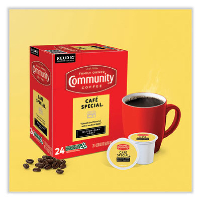 Community Coffee Cafe Special K-Cup, 24/Box (5000374325)