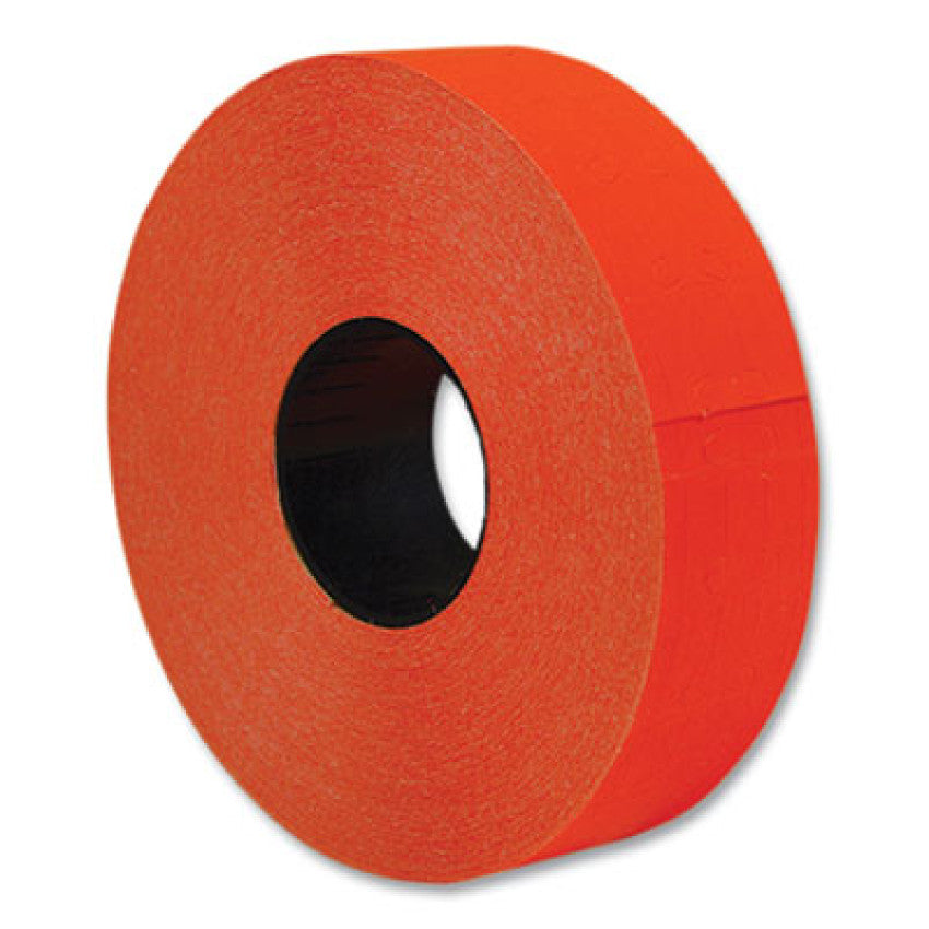 Garvey One-Line Pricemarker Labels, Red, 2,500 Labels/Roll (098613)