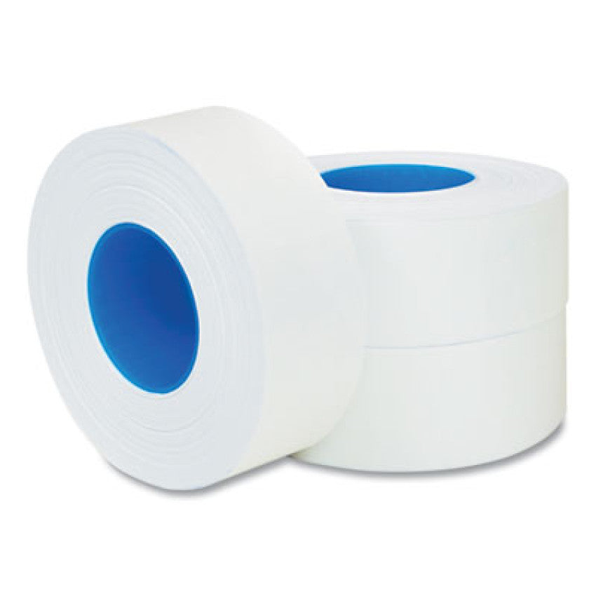 Garvey One-Line Pricemarker Labels, White, 1,200 Labels/Roll, 3 Rolls/Pack (098616)