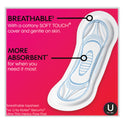 U by Kotex Security Regular Maxi Pads, Unscented, 48/Pack (47240)