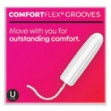 U by Kotex Click Compact Tampons, Regular, 32/Pack (51584)