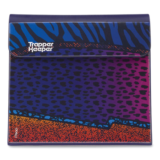 Mead Trapper Keeper 3-Ring Pocket Binder, 1" Capacity, 11.25 x 12.19, Animal (260038CP1ECM)