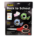 Scotch Back To School Pack, Assorted Tapes Plus Scissors/Kit (PKSCOTCH21)