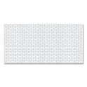 Pacon Fadeless Paper Roll, 50 lb Bond Weight, 48 x 50 ft, White Subway Tile (57505)