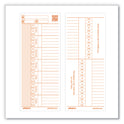 uPunch Time Card for PK1100 Time Clock, Two Sides, 3.38 x 8.25, 100/Pack (C1100)