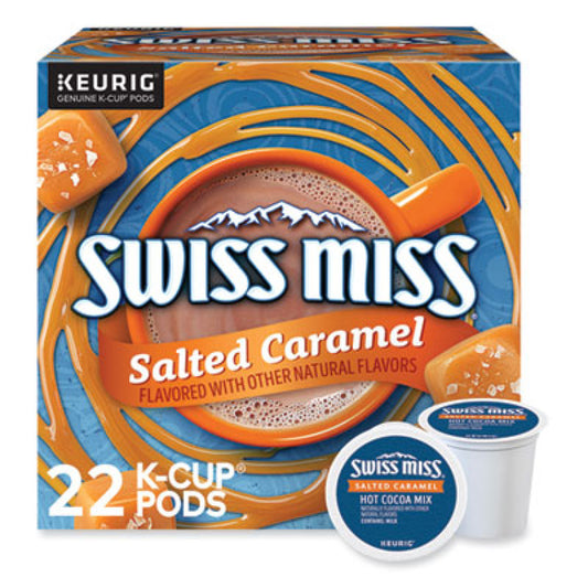 Swiss Miss Salted Caramel Hot Cocoa K-Cups, 22/Box (5000369264)