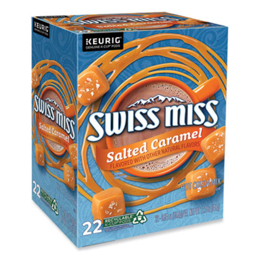 Swiss Miss Salted Caramel Hot Cocoa K-Cups, 22/Box (5000369264)