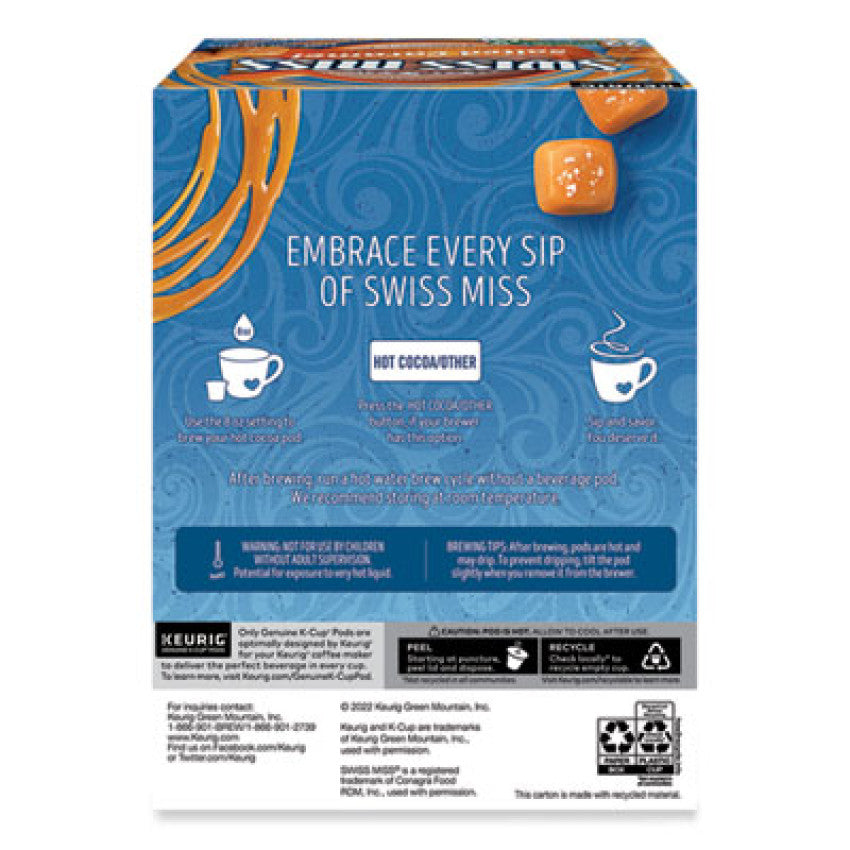 Swiss Miss Salted Caramel Hot Cocoa K-Cups, 22/Box (5000369264)