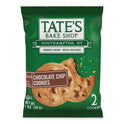 TATES BAKE SHOP Chocolate Chip Cookies Snack Packs, 1 oz Pack, 2 Cookies/Pack, 8 Packs/Box, 2 Boxes/Carton (07134)