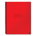 Rocketbook Core Smart Notebook, Dotted Rule, Red Cover, (16) 11 x 8.5 Sheets (EVRLKCBG)