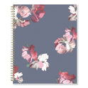 Blue Sky Life Note-It Leah Weekly/Monthly Notes Planner, Floral Artwork, 11 x 8.5, Gray/Pink/White Cover, 12-Month (Jan to Dec): 2025 (139479)