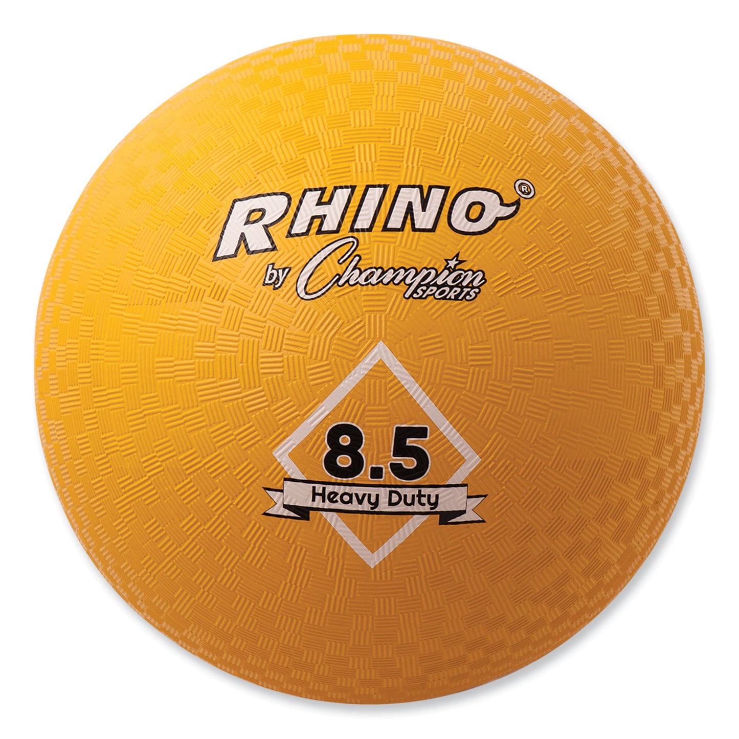Champion Sports Heavy Duty Playground Ball, 8.5" Diameter, Yellow (PG85HD)