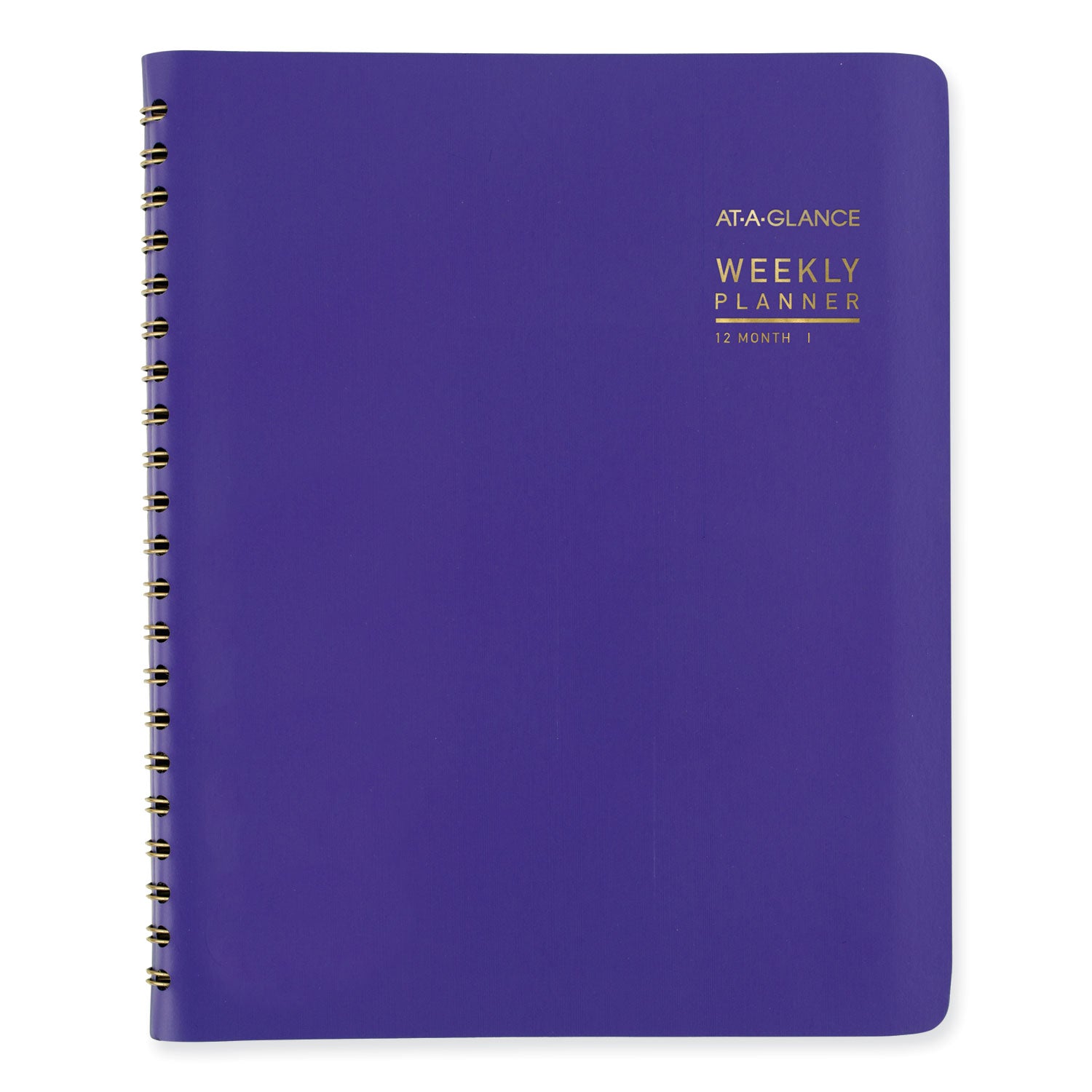 AT-A-GLANCE Contemporary Weekly/Monthly Planner, 11.38 x 9, Purple Cover, 12-Month (Jan to Dec): 2025 (70940X14)