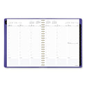 AT-A-GLANCE Contemporary Weekly/Monthly Planner, 11.38 x 9, Purple Cover, 12-Month (Jan to Dec): 2025 (70940X14)