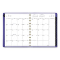 AT-A-GLANCE Contemporary Weekly/Monthly Planner, 11.38 x 9, Purple Cover, 12-Month (Jan to Dec): 2025 (70940X14)