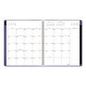 AT-A-GLANCE Contemporary Monthly Planner, 11.38 x 9.63, Purple Cover, 12-Month (Jan to Dec): 2025 (70250X14)