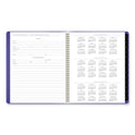 AT-A-GLANCE Contemporary Monthly Planner, 11.38 x 9.63, Purple Cover, 12-Month (Jan to Dec): 2025 (70250X14)