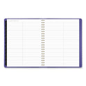 AT-A-GLANCE Contemporary Weekly/Monthly Planner, 11.38 x 9, Purple Cover, 12-Month (Jan to Dec): 2025 (70940X14)