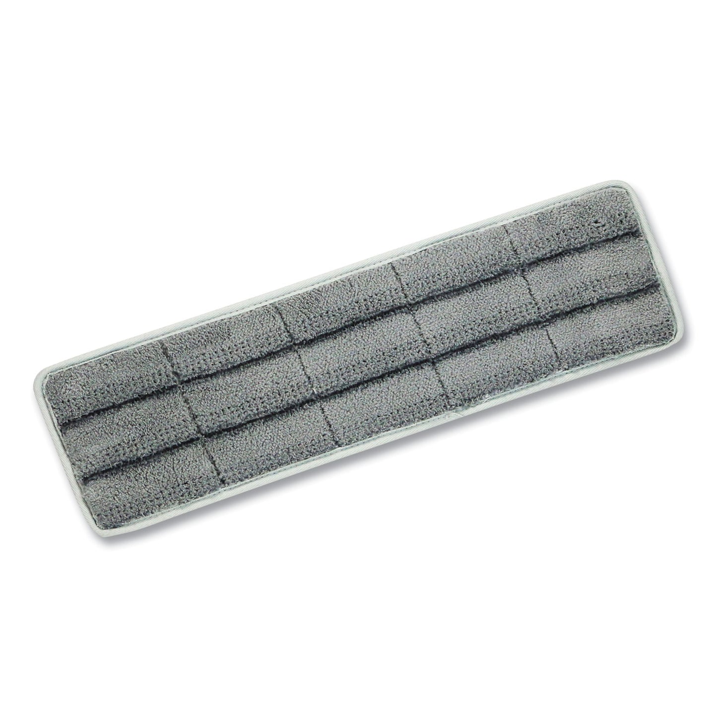 Unger OmniClean Microfiber Pads, 16", Gray, 5/Pack (CLMFP)