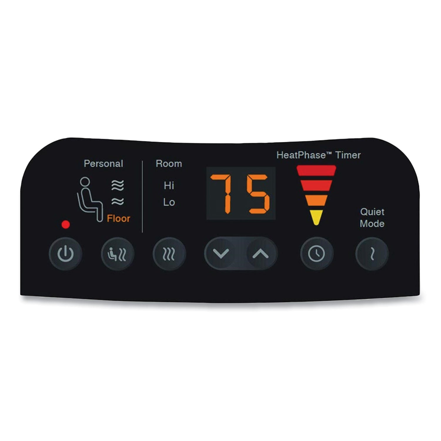 Honeywell Heat Genius Ceramic Portable Heater, 1,575 W, 5.6 x 10.2 x 17.3, Black (HCE840B)