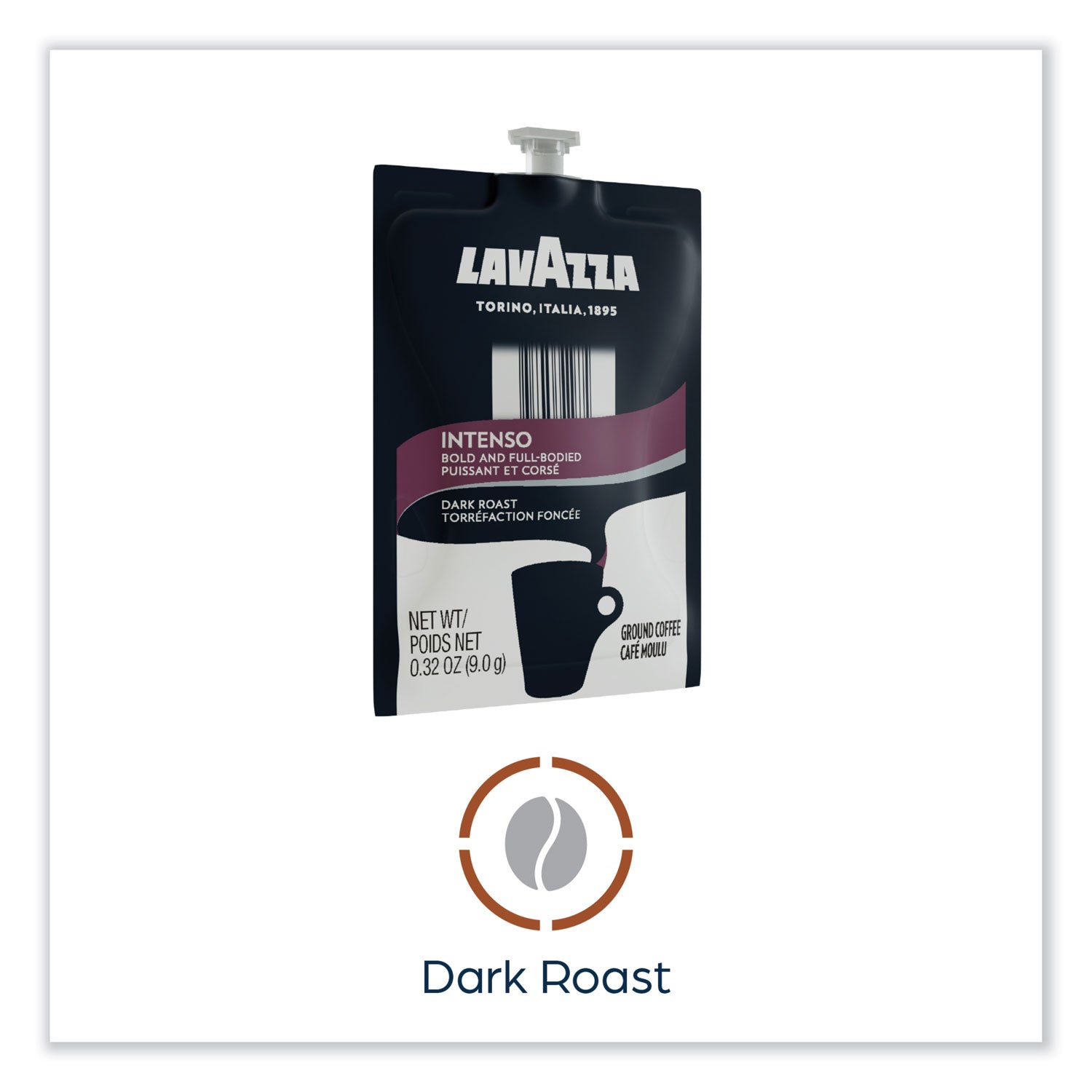 Lavazza FLAVIA Coffee Freshpacks, Intenso Dark Roast, 0.32 oz, 85/Carton (MDR00276)