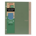 Five Star Recycled Plastic Two-Pocket Folder, 11" x 8.5", Randomly Assorted (330027)