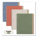 Five Star Recycled Notebook, 1 Subject, Medium/College Rule, Randomly Assorted Cover, 11 x 8.5 Sheets (820053)