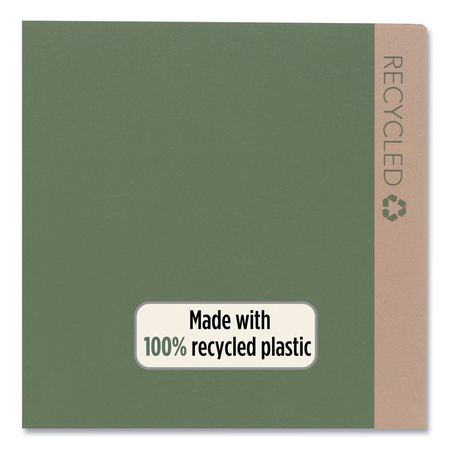 Five Star Recycled Plastic Two-Pocket Folder, 11" x 8.5", Randomly Assorted (330027)