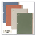 Five Star Recycled Plastic Two-Pocket Folder, 11" x 8.5", Randomly Assorted (330027)