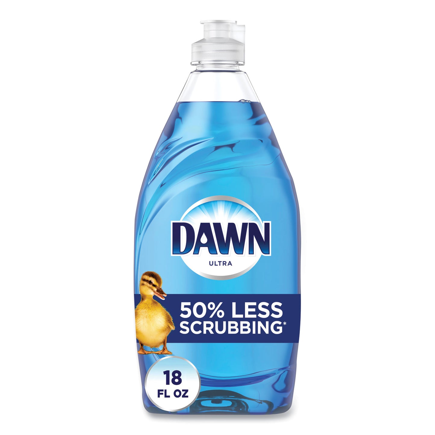 Dawn Ultra Liquid Dish Detergent, Original Scent, 18 oz Pour Bottle, 10/Carton (09403)