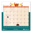 House of Doolittle Recycled Seasonal Wall Calendar, Illustrated Seasons Artwork, 12 x 12, 12-Month (Jan to Dec): 2025 (338)