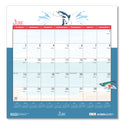 House of Doolittle Recycled Seasonal Wall Calendar, Illustrated Seasons Artwork, 12 x 12, 12-Month (Jan to Dec): 2025 (338)