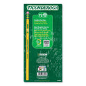 Ticonderoga Pencils, HB (#2), Black Lead, Yellow Barrel, 72/Pack (X33904X)