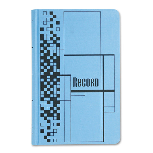 Adams Record Ledger Book, Record-Style Rule, Blue Cover, 11.75 x 7.25 Sheets, 500 Sheets/Book (ARB712CR5)