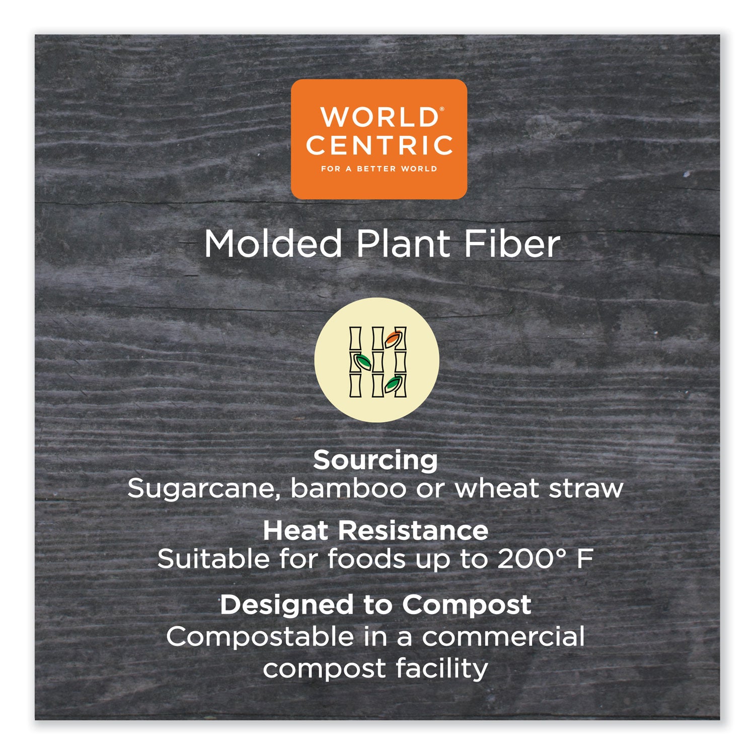 World Centric Fiber Cups, 4 oz, 2.9" Diameter, Paper, 1,000/Carton (CUSC4NLFP)