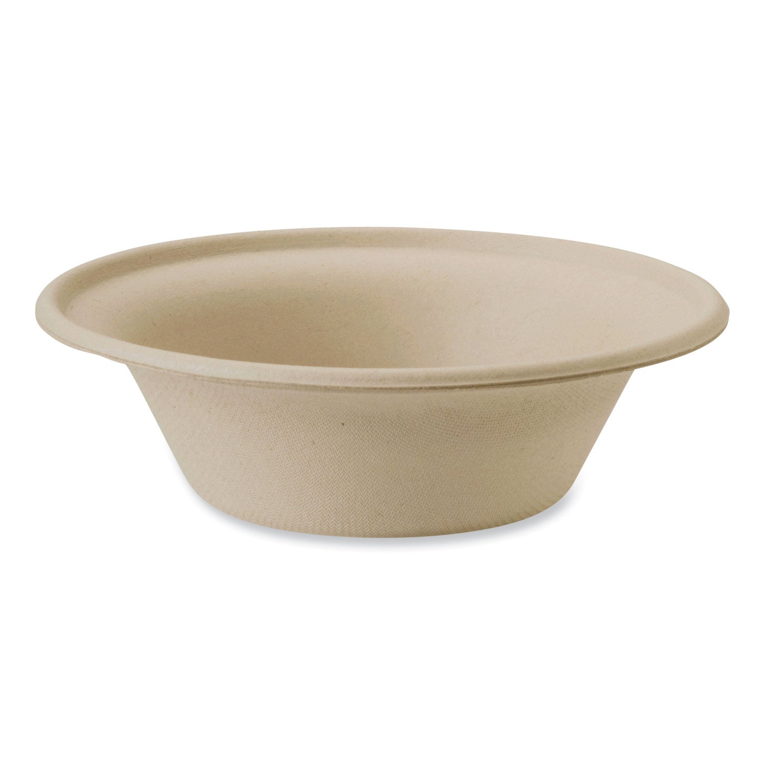 World Centric Fiber Bowls, 11.5 oz, 6 x 6 x 1.7, Natural, Paper, 1,000/Carton (BOSCU11LFP)