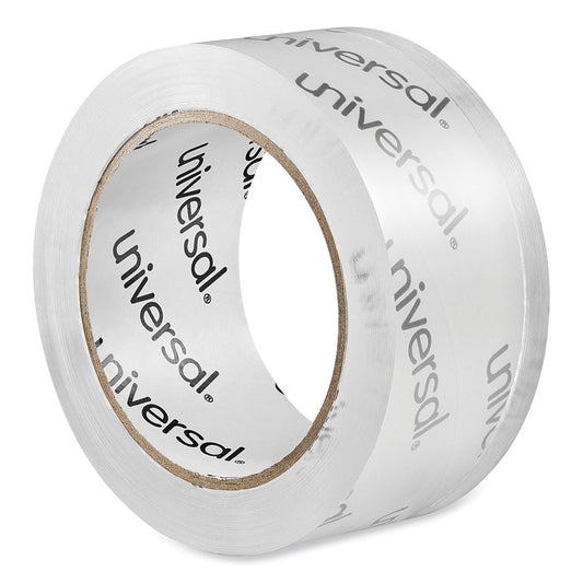 Universal Heavy-Duty Acrylic Box Sealing Tape, 3" Core, 1.88" x 54.6 yds, Clear, 6/Pack (33100)