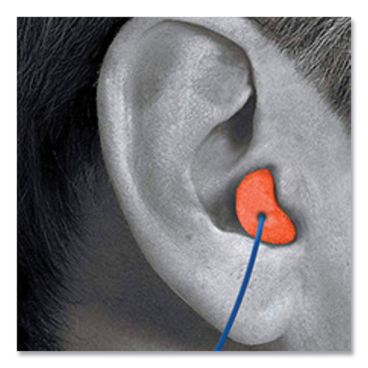 Howard Leight X-TREME Corded Disposable Earplugs, Corded, One Size Fits Most, 32 dB, Orange, 1,000/Carton (XTR30)